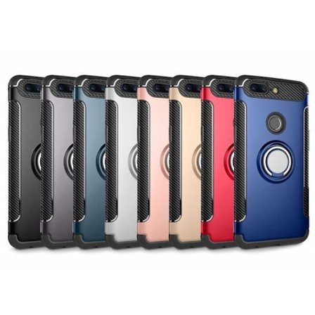 OnePlus 5 praktisk stødsikkert cover med ringholder V2