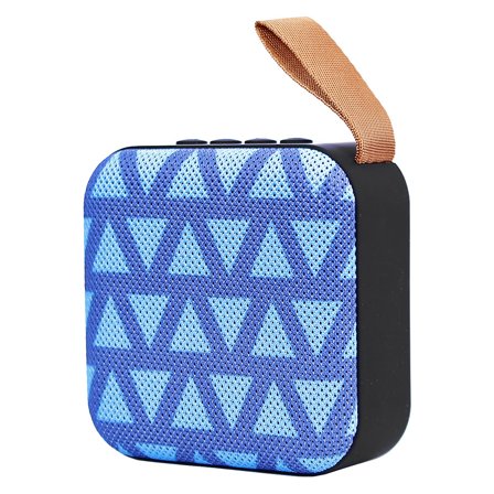 Firkantet Bluetooth Høyttaler Blå