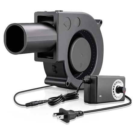 12V Fläkt med Luftkanal Tyst Centrifugalfläkt 5500rpm Högvolymsfläkt