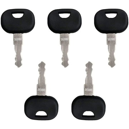 Nøgle 14603 10 stk Tændingsnøgleudskiftning Velegnet til Fendt, Claas, Liebherr, Zetteleyer, Deutz, Manitou, New Holland, Gravemaskine, Lader osv 