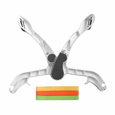 LCC vadderade armstöd - Wonder Arms - Fitnesstillbehör för att stärka armarna - Vit