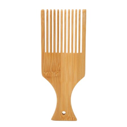 Vävkam med litet hål DIY Mångsidig vävkam i trä för hår och skägg