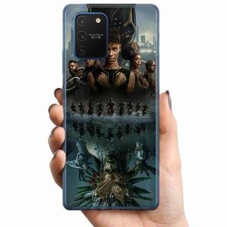 Samsung Galaxy S10 Lite Tpu Mobilskal Wakanda Forever : Black