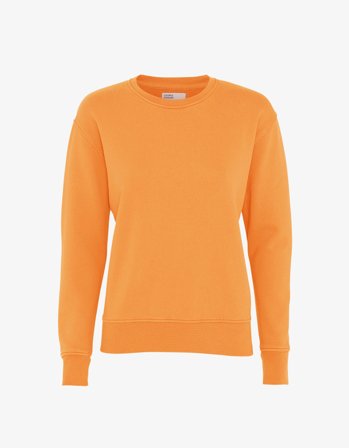 Women Classic Organic Crew - Sandstone Orange - L