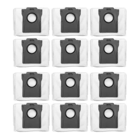 12 stk. støvsugerposer til D20 Plus / D20 støvsuger, reservedele, støvpose