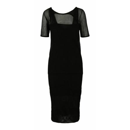 Bottega Veneta, Dresses Czarny, Kobieta, Rozmiar: M