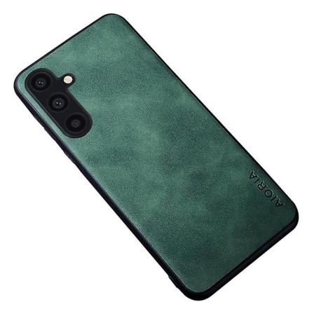 AIORIA Fodral för Samsung Galaxy A54 5G Trendigt Läder+PC+TPU Skyddande Skal - Grön