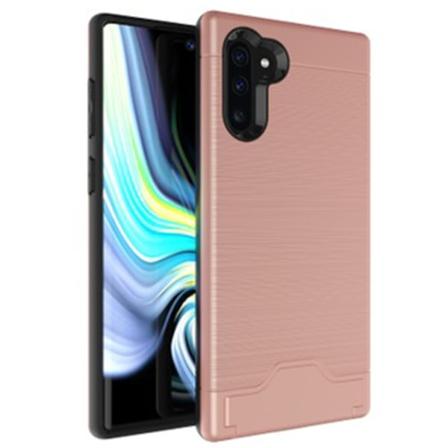 Etui med kortplads - Samsung Galaxy Note10 Roséguld