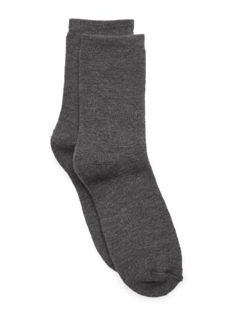 Nkmwaksi Wool Terry Sock Xxii Socks & Tights Socks Grå Name It