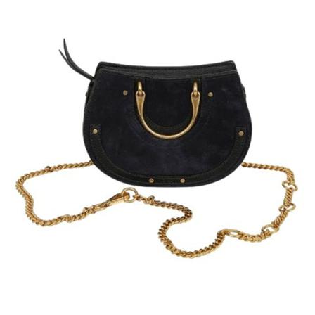 Chloé Pre-owned Pre-owned Læder skuldertasker Blå, Dame Vintage Tasker, Størrelse: ONE Size
