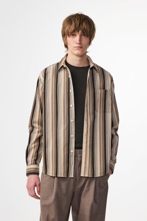 Deon Skjorta Herr Grön Ekologisk Bomull