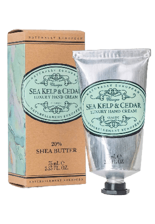 Naturally European Hand Cream Sea Kelp & Cedar Unisex 75ML