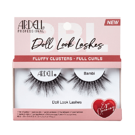 Ardell BBL Doll Look Lashes Bambi Lösögonfransar & färgning Dam Transparant 1 PAIR