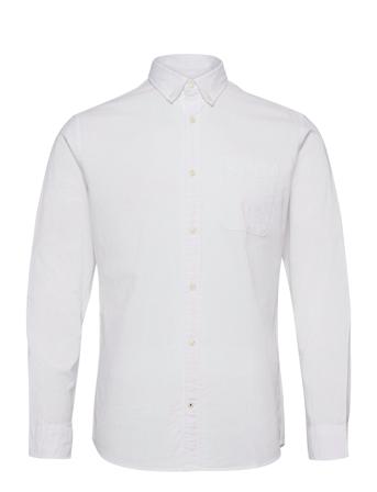 Jjeoxford Shirt Ls Noos Skjorte Uformell Hvit Jack & J S