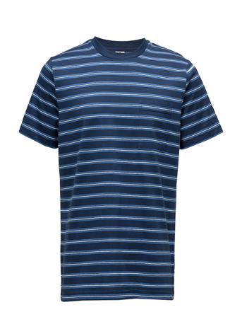 Badan Tee 3374 T-shirts Short-sleeved Sininen NN07