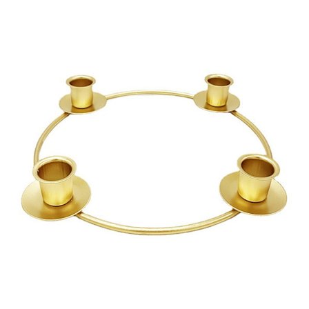 Europeisk og amerikansk stil 15 * 3cm hjem jul lysestake,