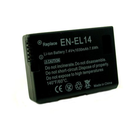 Batteri til Nikon EN-EL14 / EN -EL14A