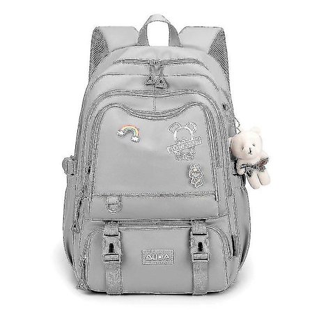 Skolryggsäck för flickor i mellanstadiet, stor kapacitet, skolväska