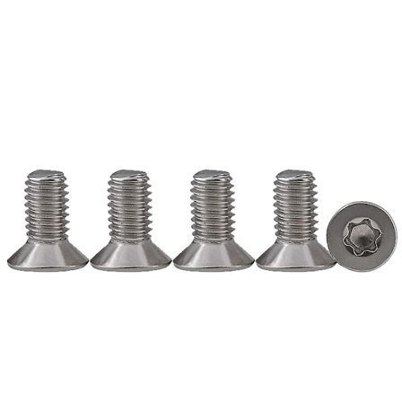 25 stk. M5 X 12 Senketskruer 304 Rustfrit Stål Torx Skruer Maskinskruer Standard Kørsel Fuldtrådede Skruer (FMY)