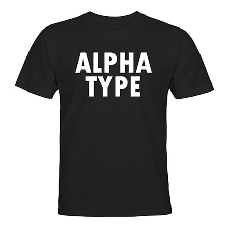 Alpha Type - T-SHIRT - UNISEX