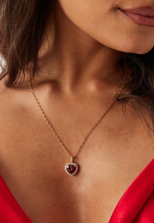 LILY AND ROSE - Rose Necklace - Onesize