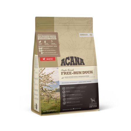 Acana Cane Free-Run Duck Singles Crocchette Anatra e Pera Sacco