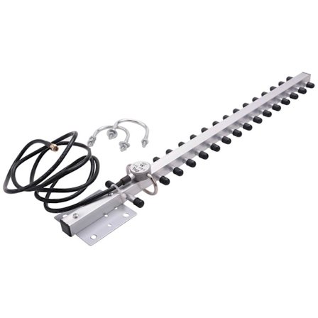 2.4Ghz Wifi Antenne 25Dbi Rp Sma Utendørs Trådløs Antenne Retningsantenne Booster Forsterker Modem Kabel