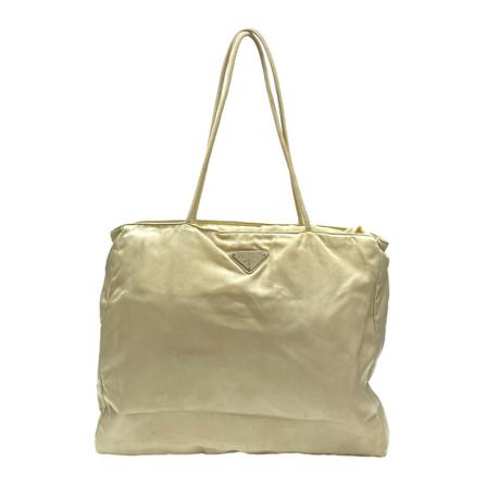 Prada Vintage, Pre-owned Tote Beige, Dames, Maat:ONE Size