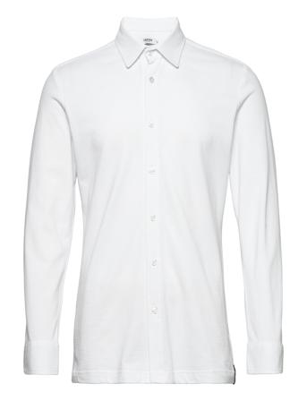 Hemmo Organic Cotton Jersey Shirt Skjorta Casual Vit FRENN