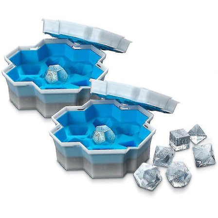 Tee-se-itse noppamuotoiset jääpalamuotti suklaakakkumuotit