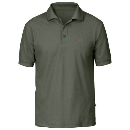 Fjällräven Crowley Piqué Shirt Men short-sleeved sweaters Green S