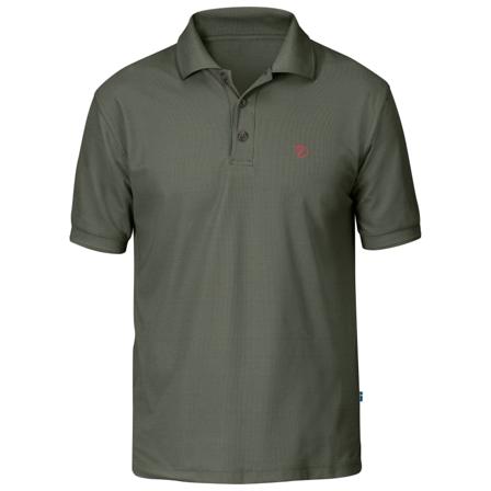 Fjällräven Crowley Piqué Shirt Men short-sleeved sweaters Green M
