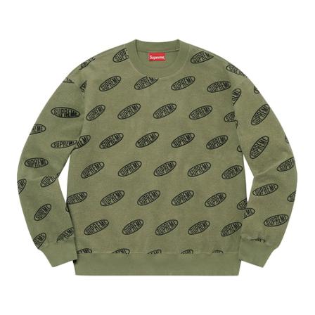 Supreme Sweatshirt Grøn, Herre Sweatshirts