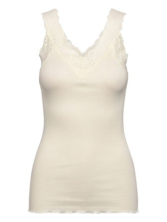 Rosemunde RWBernadine Organic Cotton SL Lace Top, Tøj & Bolig, Tøj, Toppe
