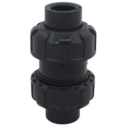 Kuleventil 20 25 32 40 50 63mm svømmebasseng tilbakeslagsventil anti-tilbakestrømning PVC ventil tilbakeslagsventil (Inner diameter 50mm)
