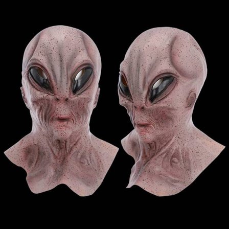 Halloween latexmaske - gammel mand dekor realistisk ansigtsmaske til menneskelig rynke