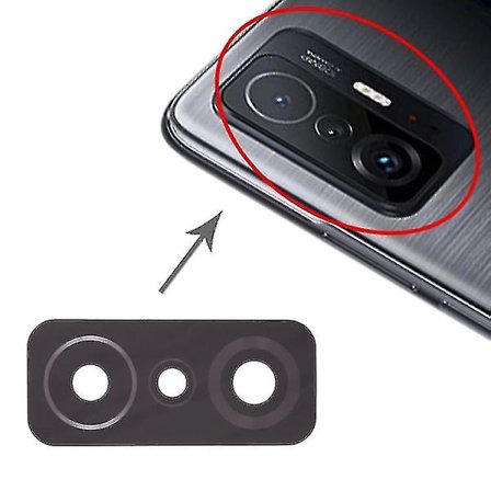 Takaosan takakameran objektiivin korvaava osa Xiaomi 11T 21081111RG/11T Pro 2107113SG - ZCL3479