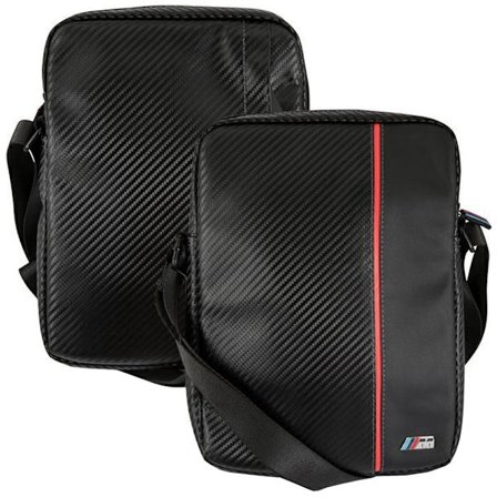 BMW Carbon / Red Stripe bag for nettbrett 10 - svart