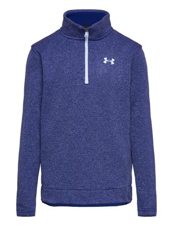 Ua Sweaterfleece 1/2 Zip Outerwear Fleece Outerwear Fleece Jackets Sininen Under Armour