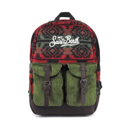 MC2 Saint Barth, Backpacks Groen, unisex, Maat:ONE Size