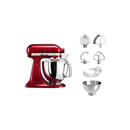 Kitchenaid Stand Mixer 4,8l 300w rød - 5ksm175pseca
