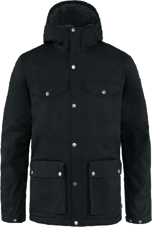 Fjällräven Men's Greenland Winter Jacket Men other lightly-lined jackets Black L