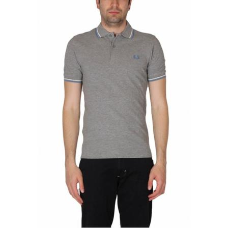 Fred Perry, Pole knitwear Grijs, Heren, Maat:M