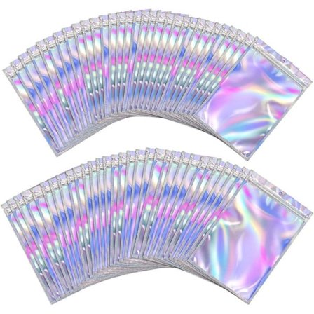 200 luktfrie glidelåsposer - aluminiumsposer for luktfri oppbevaring