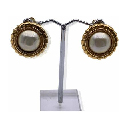 Chanel Vintage, Rings Geel, Dames, Maat:ONE Size