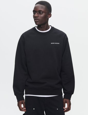 WOOD WOOD Wwhester Chest Print - Black - L