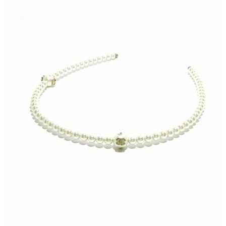 Chanel Vintage, Hair Accessories Geel, Dames, Maat:ONE Size
