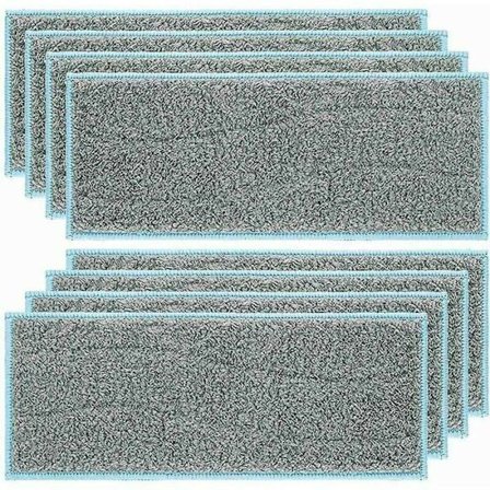 Pakkauksessa 8 pestävää ja uudelleenkäytettävää siivoustyynyä Irobot Braava Jet M6 ODIPIE -mopille