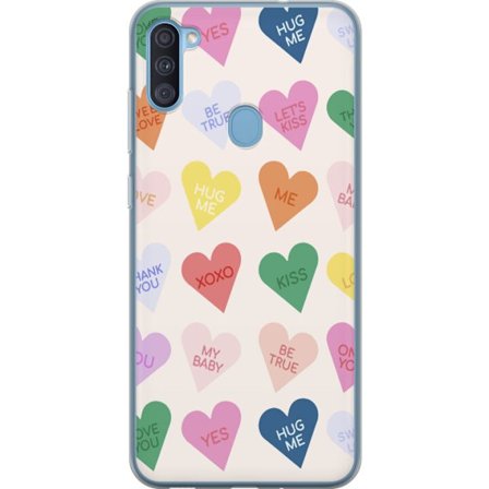 Kompatibelt Mobilskal till Samsung Samsung Galaxy A11 CandyHearts