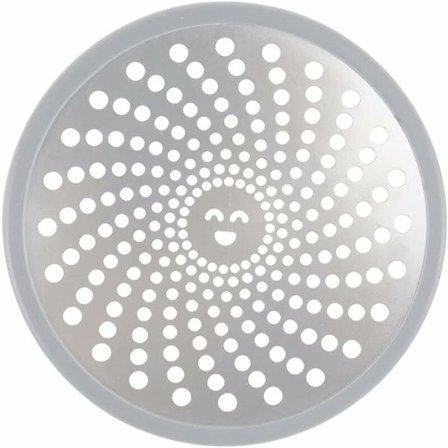 Dræn Hår Catcher Brusebad Dræn Filter 4,4 Tommer Rustfrit Stål Dræn Propper Anti Hår Brusebad Rist til Badeværelse Køkken Badekar - Sølv